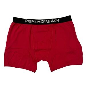 Premium Xpression True-Red Boxer Brief Size Small‎ (28-30) NWT
